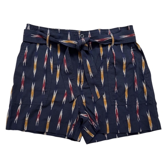 Lauren Geo-Motif Belted Jacquard Shorts 14